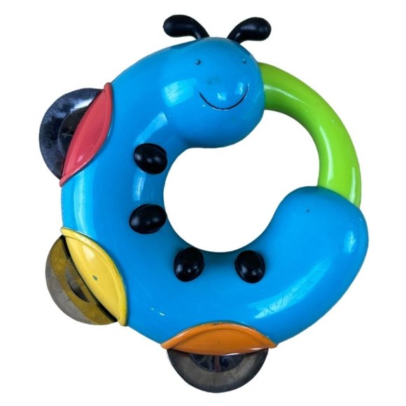 Parents Magazine Bee Bop Musical Instruments Maraca Drum Sticks Tambourine Bells - Picture 12 of 16